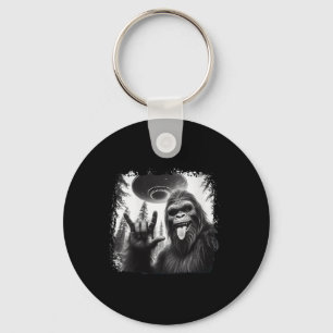 Bigfoot En Ufo Bigfoot Rock On - Wandelen En Kampe Sleutelhanger