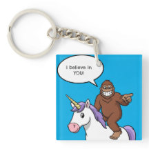 Bigfoot en Unicorn geloven in jou