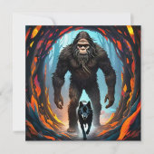Bigfoot en Wolfpoort Kaart (Voorkant)