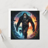 Bigfoot en Wolfpoort Kaart (Voorkant / Achterkant in situ)