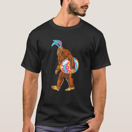 Bigfoot Ester Fung Paasdag Mannen Love Sasqua T-shirt (Voorkant)