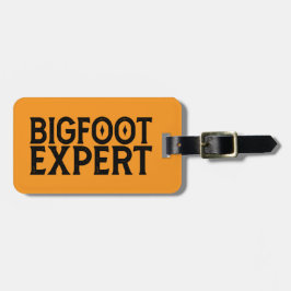 Bigfoot Expert Bagagelabel