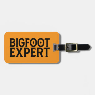 Bigfoot Expert Bagagelabel