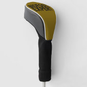 Bigfoot Expert Golfheadcover (Schuin)