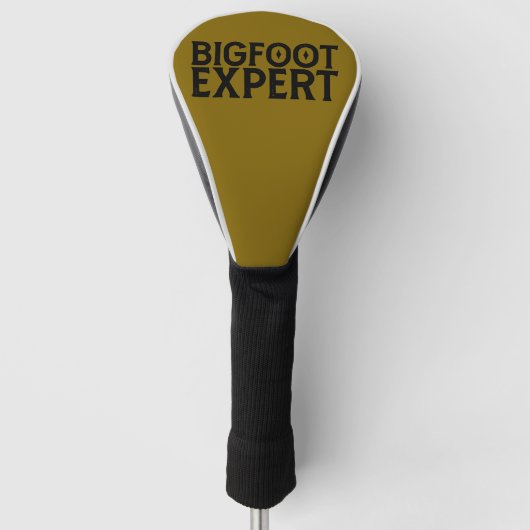 Bigfoot Expert Golfheadcover (Voorkant)
