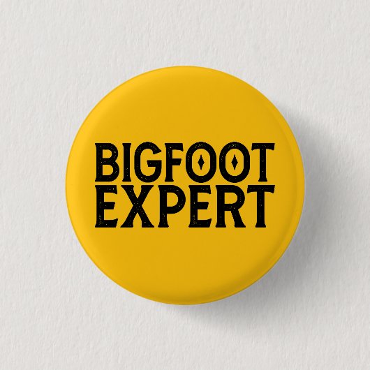 Bigfoot Expert Ronde Button 3,2 Cm (Voorkant)