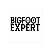 Bigfoot Expert Rubberstempel (Afrduk)