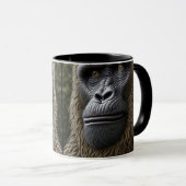 Bigfoot Face Closeup | Gorilla, Skunk Ape Mok (Voorkant rechts)