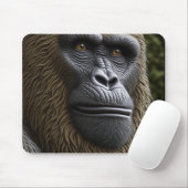 Bigfoot Face Closeup | Gorilla, Skunk Ape Muismat (Met muis)