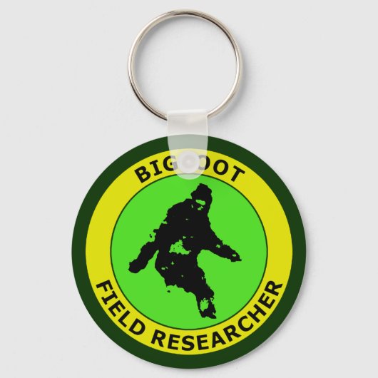 Bigfoot Field Researcher Sleutelhanger (Voorkant)