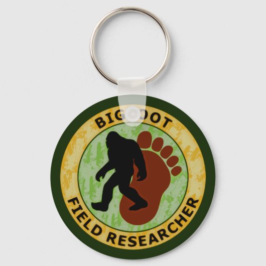 Bigfoot Field Researcher Sleutelhanger (Voorkant)