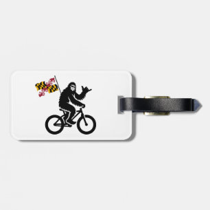 Bigfoot Fiets Maryland Vlag Bagagelabel