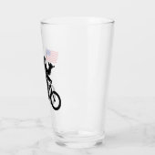 Bigfoot Fietsen Amerikaanse vlag Glas (Links)