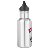 Bigfoot Fietsen Arkansas Vlag Waterfles (Links)