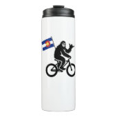 Bigfoot Fietsen Colorado Vlag Thermosbeker (Voorkant)