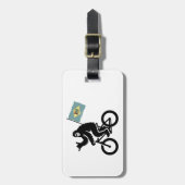 Bigfoot Fietsen Delaware Vlag Bagagelabel (Voorkant verticaal)