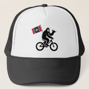 Bigfoot Fietsen Mississippi Vlag Trucker Pet