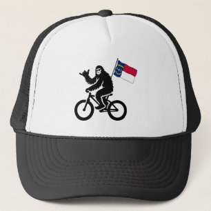 Bigfoot Fietsen North Carolina Vlag Trucker Pet