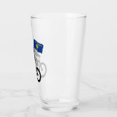 Bigfoot Fietsen Oregon Vlag Glas (Links)
