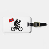 Bigfoot Fietsen Tennessee Vlag Bagagelabel (Voorkant horizontaal)