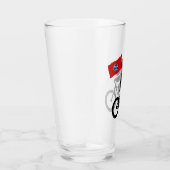 Bigfoot Fietsen Tennessee Vlag Glas (Rechts)