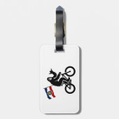 Bigfoot Fietsen Utah Vlag Bagagelabel (Achterkant verticaal)