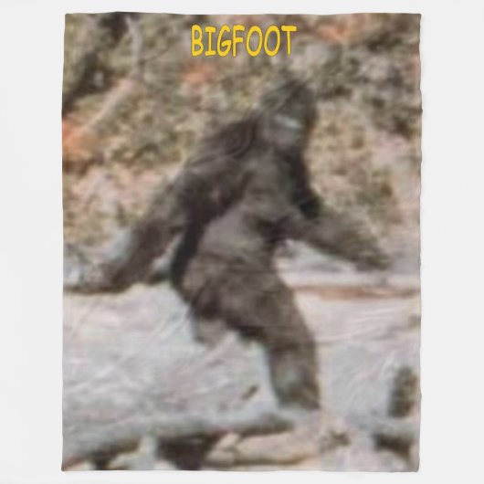 BIGFOOT FLEECE BLANKET (Voorkant)