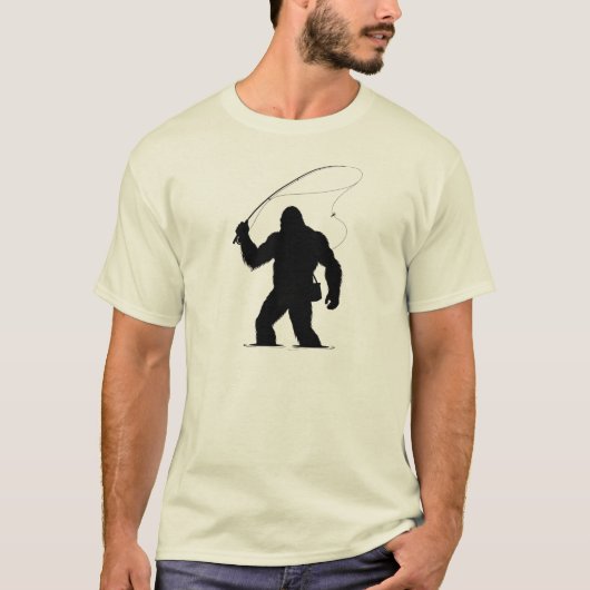 Bigfoot Fly Fishing T-shirt (Voorkant)