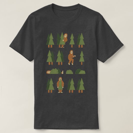 Bigfoot Forest Perfect Giftbigfoot T-shirt (Design voorkant)