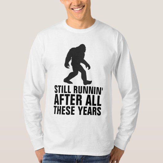 BIGFOOT FUNNY BIRTHDAY T-shirts (Voorkant)