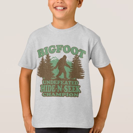 BIGFOOT Funny Gezegde ( ontwerp in nood) T-shirt (Voorkant)