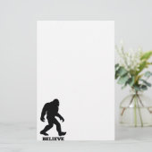 Bigfoot GELEVE Sasquatch Briefpapier (Staand voorkant)