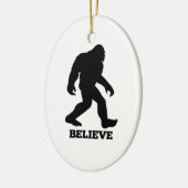 Bigfoot GELEVE Sasquatch Keramisch Ornament (Links)