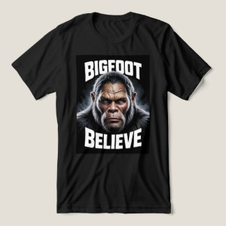 Bigfoot Geloof Cryptid Fan T-Shirt