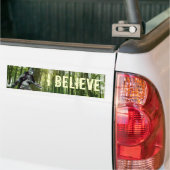 Bigfoot, geloof ik Bumpersticker (Op Truck)