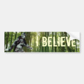 Bigfoot, geloof ik Bumpersticker (Voorkant)