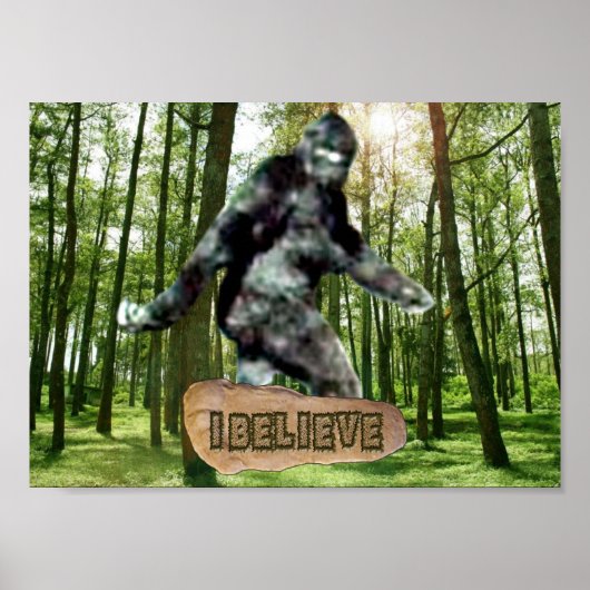 Bigfoot, geloof ik, Print (Voorkant)