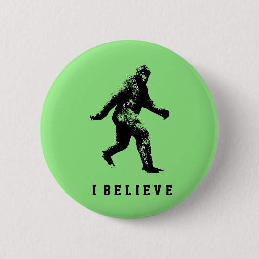 Bigfoot, geloof ik ronde button 5,7 cm (Voorkant)