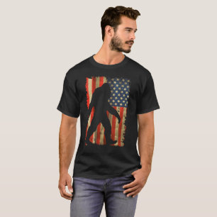 Bigfoot geloof ik Sasquatch American Silhouette T-shirt