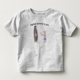 Bigfoot Geloof In Jou Peuter T-Shirt