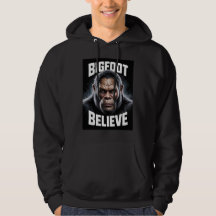 Bigfoot Geloof Sasquatch Fan Hoodie