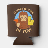 Bigfoot gelooft in jou blikjeskoeler (Achterkant)