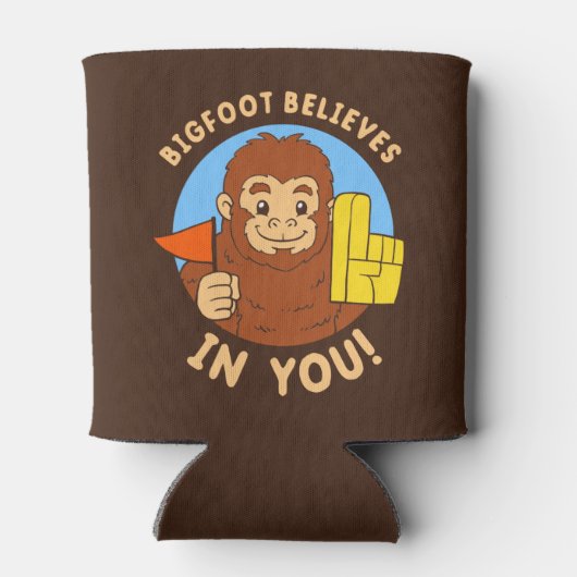 Bigfoot gelooft in jou blikjeskoeler (Achterkant)