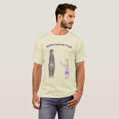 Bigfoot gelooft in jou T-shirt (Voorkant volledig)