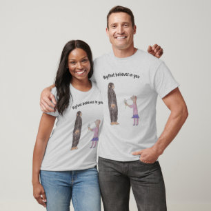 Bigfoot gelooft in jou T-shirt