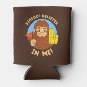 Bigfoot gelooft in mij blikjeskoeler (Voorkant)