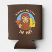 Bigfoot gelooft in mij blikjeskoeler (Achterkant)