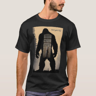 Bigfoot-gevaarmeter Oregon PCT-Shirt T-shirt