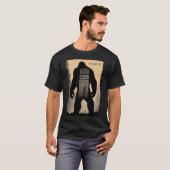 Bigfoot-gevaarmeter Oregon PCT-Shirt T-shirt (Voorkant volledig)