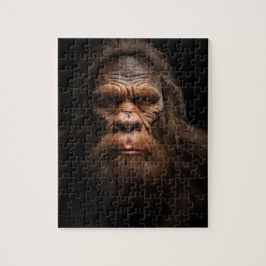 Bigfoot Gezichtspuzzel Legpuzzel (Verticaal)